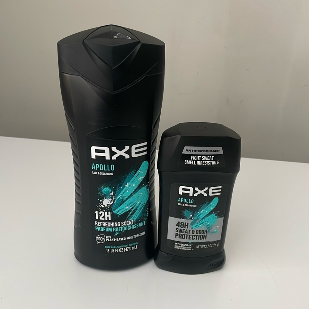 Axe Apollo Self Care Bundle Body Wash and  Body spray